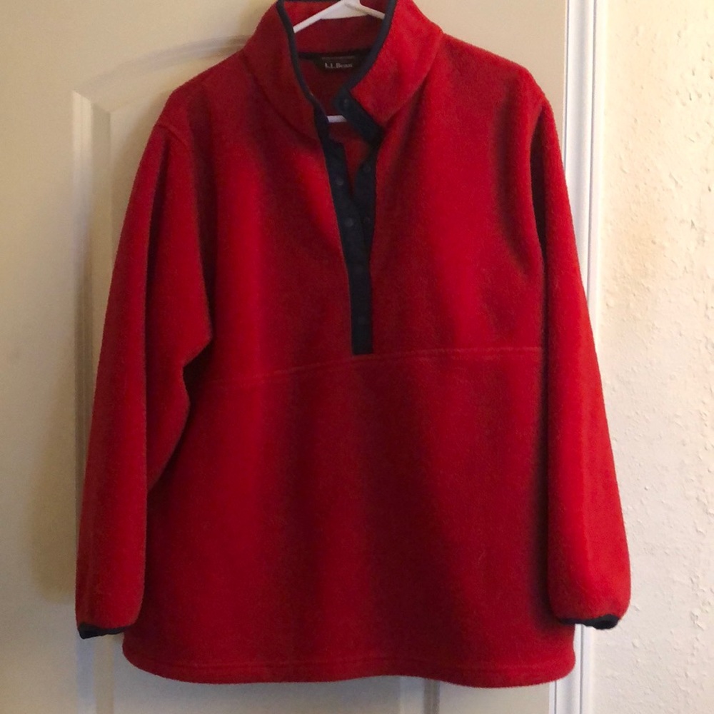 LL Bean Sweater w Pockets